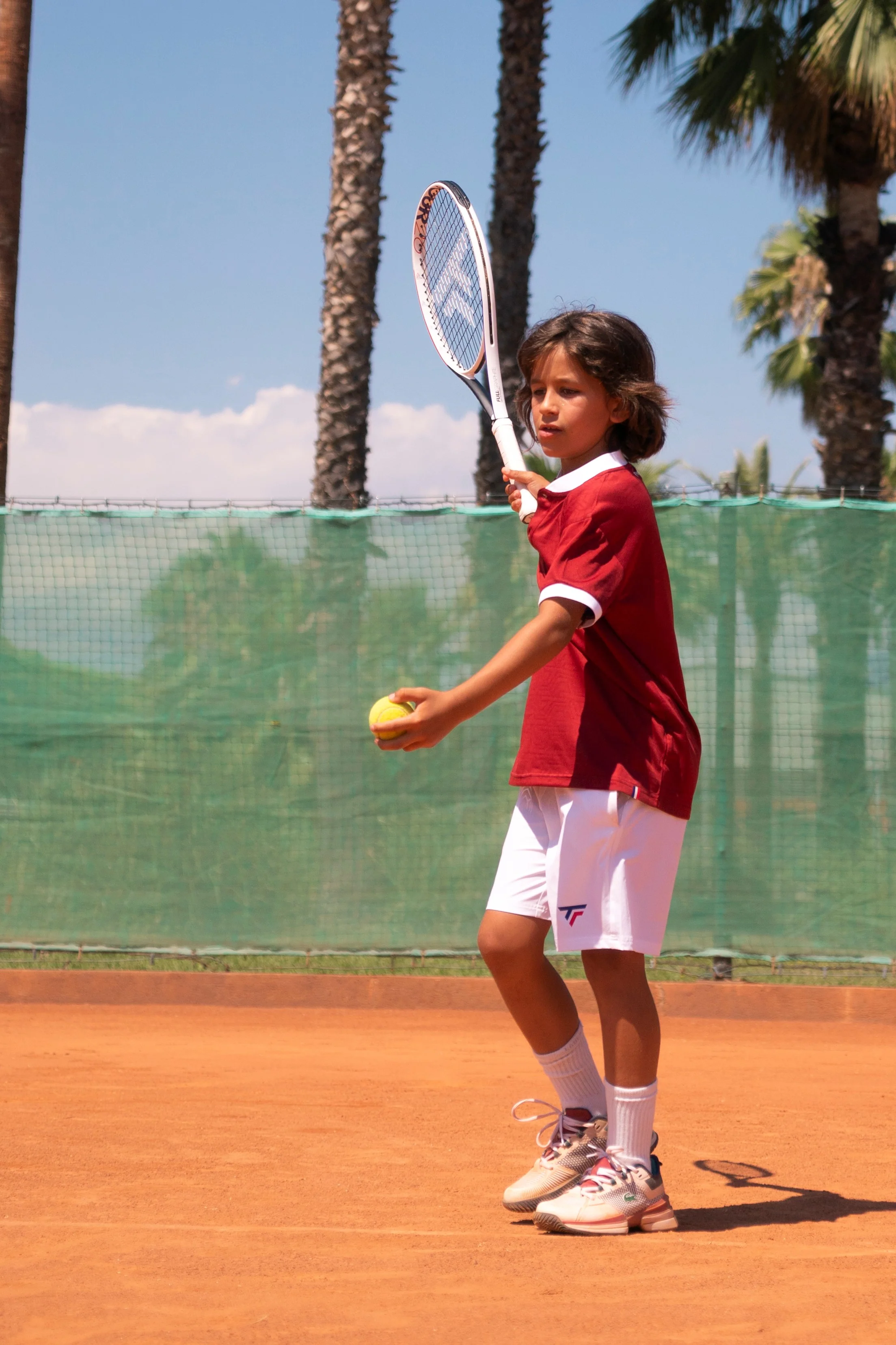 TEAM MESH POLO CARDINAL GARCON - Image 3