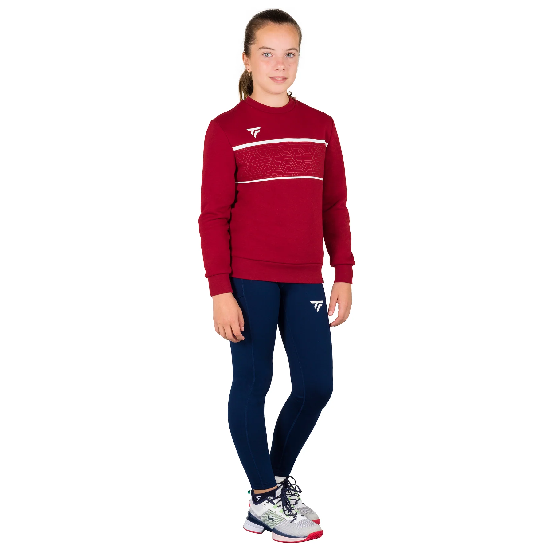TEAM SWEAT CARDINAL FILLE